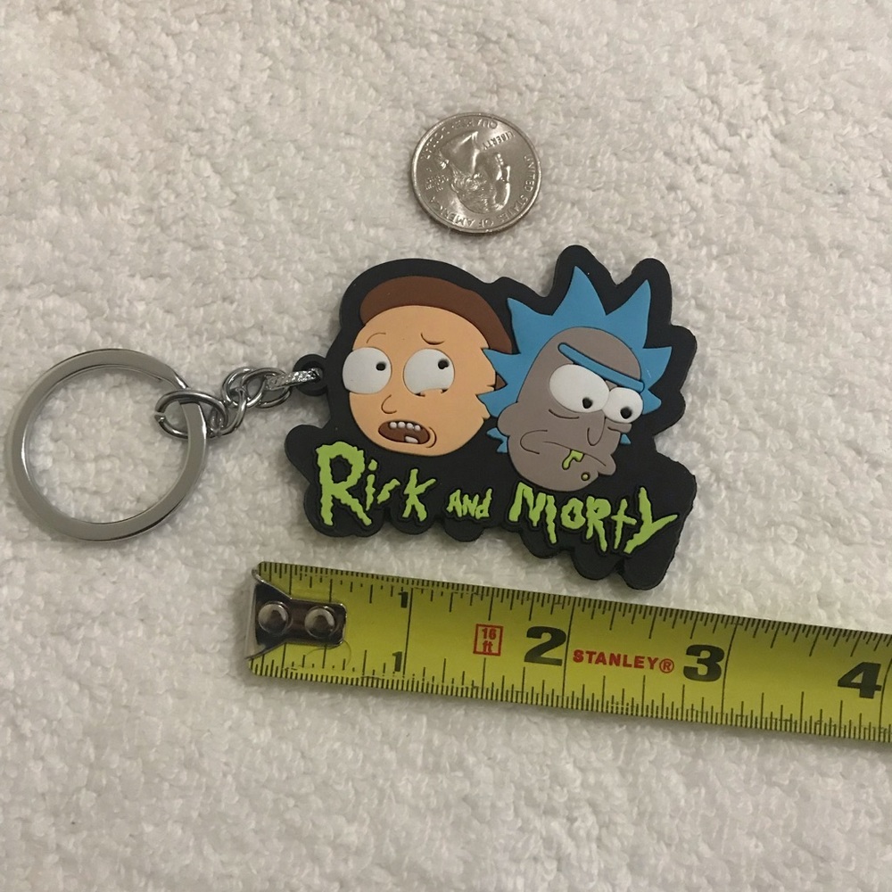 Rick and Morty Keychain - Picture 4 of 4
